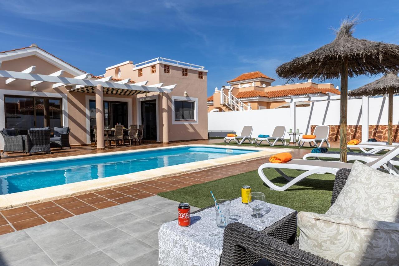 Villa With Private Pool, Near Beach And Golf Caleta De Fuste- Villa Charlotte Costa De Antigua Ngoại thất bức ảnh